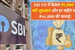 SBI FD Scheme 2025