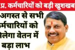 MP Govt Wage Hike For Employees