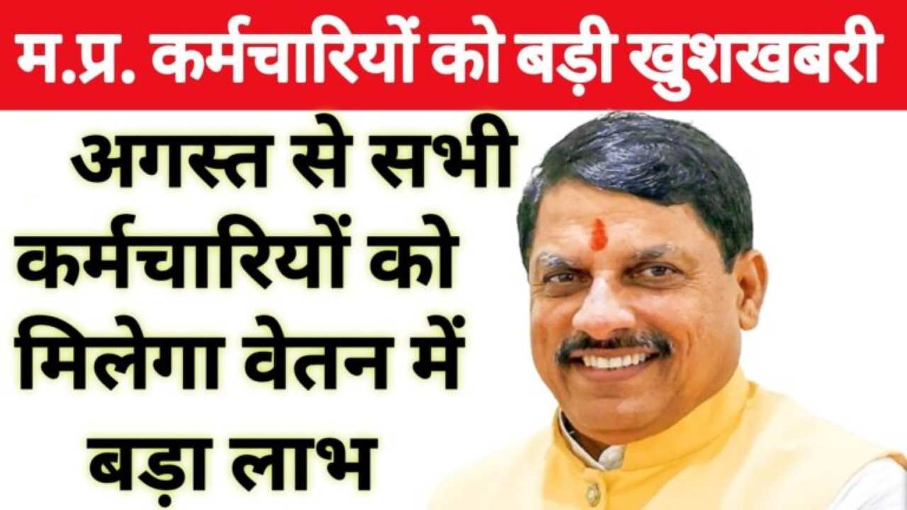 MP Govt Wage Hike For Employees