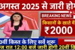 pm Kisan Samman Nidhi Yojana 20th kist